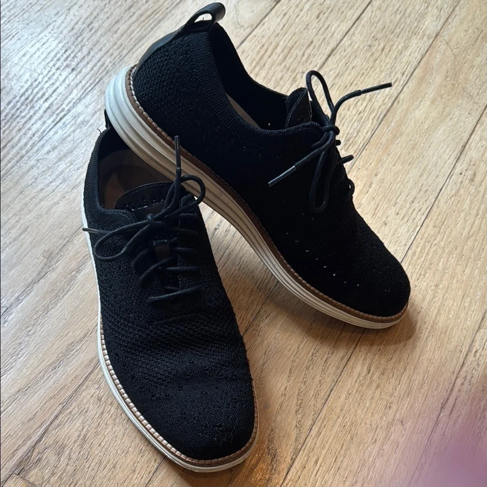 Cole Haan stitchlite oxfords black men’s size 7